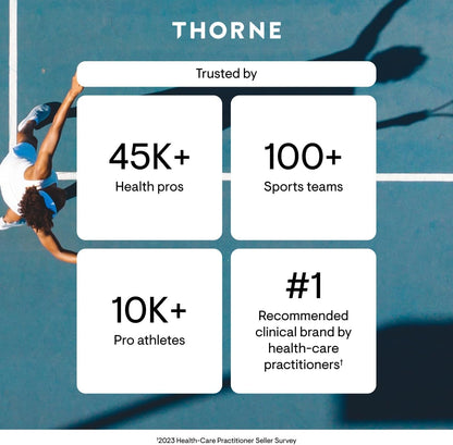 THORNE Creatine, Micronized CreatineMonohydrate Powder, 90 Servings