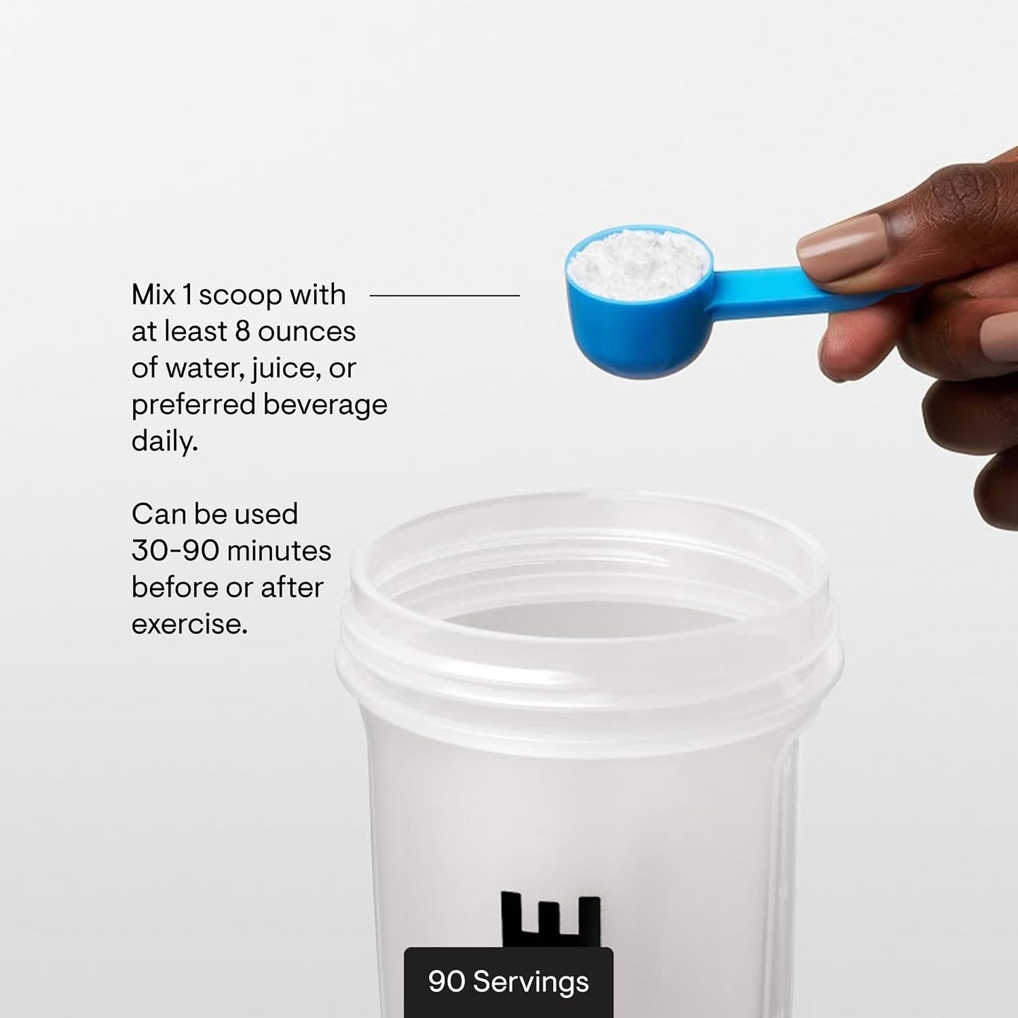 THORNE Creatine, Micronized CreatineMonohydrate Powder, 90 Servings
